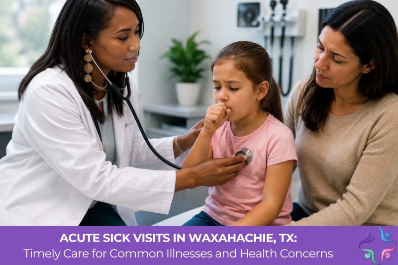 Acute Sick Visits in Waxahachie, TX Timely Care for Common Illnesses and Health Concerns