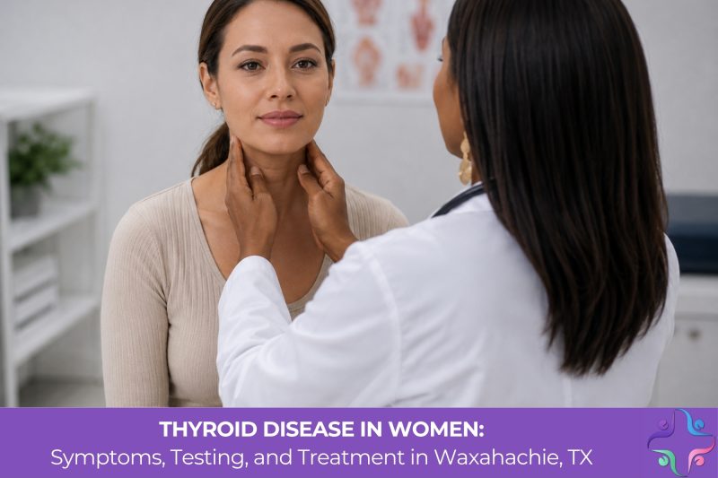 Thyroid Disease in Women: Symptoms, Testing, and Treatment in Waxahachie, TX